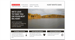 Desktop Screenshot of huntwhiteoaks.com